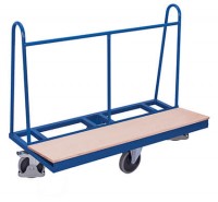Plattenwagen VARIOfit®, einseitig, rhombische Rollenanordnung, 500 kg Traglast